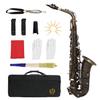 M MBAT Alto Saxophone E Flat Premium Antique Brass Body Alto Saxophone Set Pro Woodwind Instruments with Case Sax Accessories