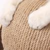 MT Pet Neues Katzenspielzeug, interaktives Katzenkratzbrett, Sisalseilball, Kratzpfoten für Kätzchen, Schleifen und Kratzen von Haustieren, Katzenkratzbrett