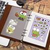Toy Puzzle Cartoon Character Colobi Make A Face Sticker Handicraft Waterproof Repeat Sticker