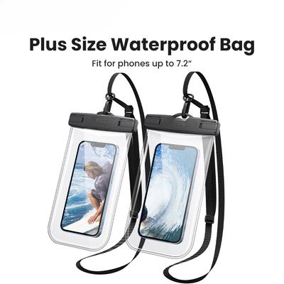7,2 Zoll IPX8 Wasserdichte Handyhülle Tasche Schutzhülle Universal Schwimmbeutel