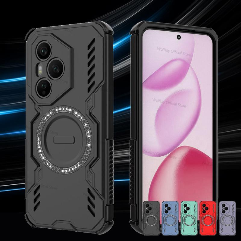 Magnetic Heat Dissipation For Honor 400 Pro Global Case Honor 400 Pro Global Cover Case Shockproof Magsafe Wireless Charge Cover