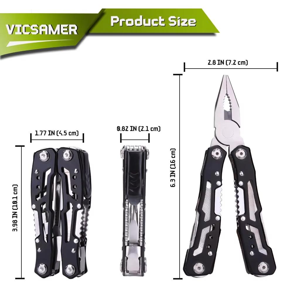 Multifun Ctional Folding Ppliers Professional Portable Pliers Tools Foldable Tools Convenient Emergency Multi Functional Tool