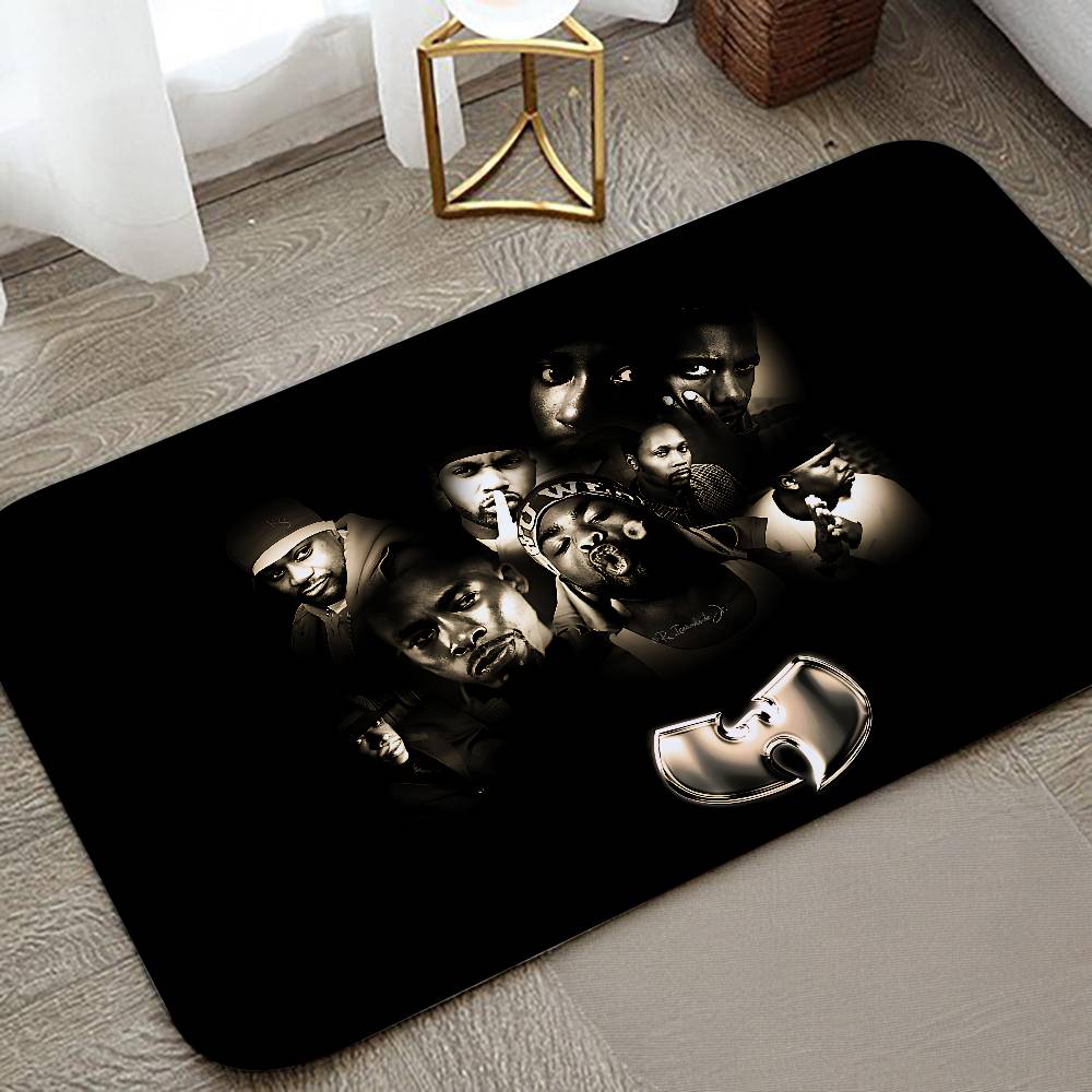 W-WU-TANG Fashion Floor Mats Home Laundry Rug Carpet For Living Room Decor Lounge Area Anti-slip Foot Mat Entrance Doormat