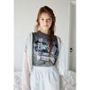 EGOIST ShorT Sleeve T shirT wiTh Lace prinTing  es2oTh10 