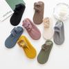 Women's Autumn Winter Thickened Warm Fleece Socks Lace Ankle Socks Non-slip Floor Socks