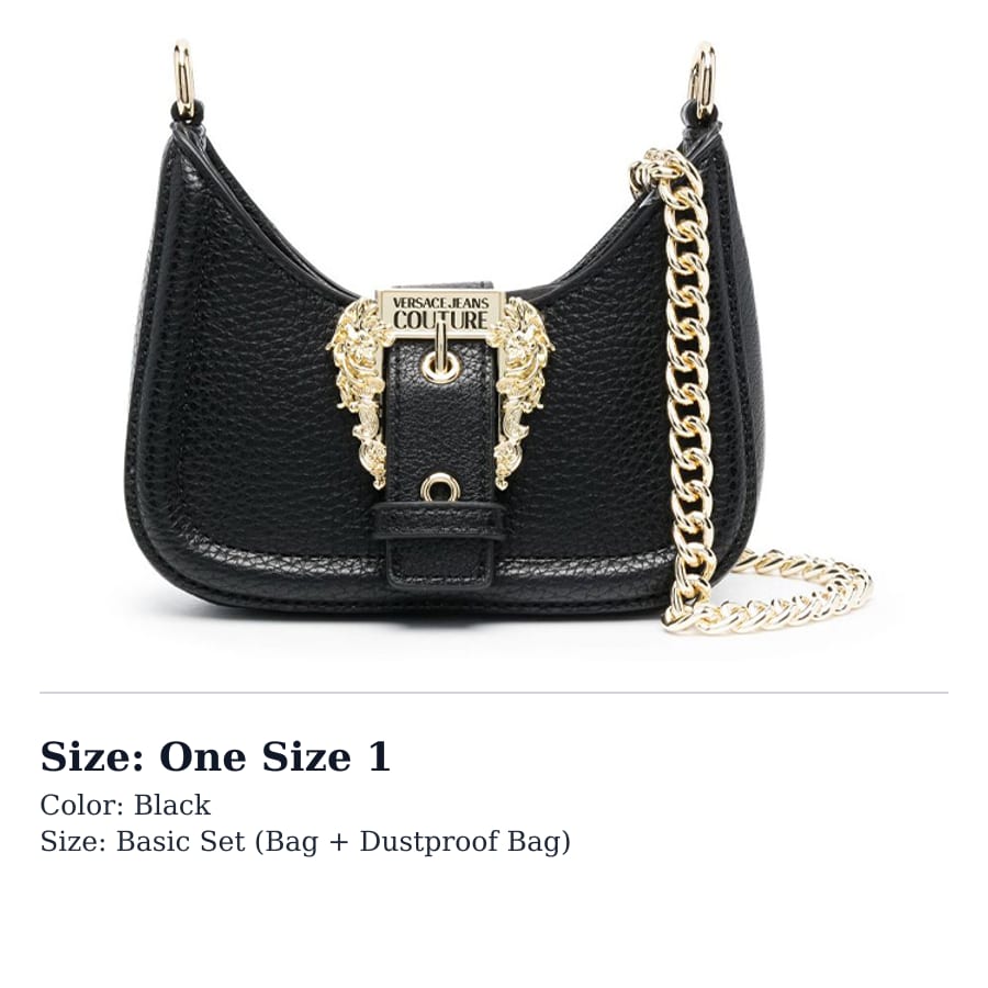 VERSACE JEANS COUTURE Polyester Shoulder Bag