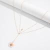 Waist Chain, Adjustable Sexy Style, with Oil-Dropping Flower Sun Pendants Belly Chain, for Women Beach Bikini Party