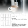 ABS Material Coffee Pod Holder Space Saving 20 Capsule Capacity Coffee Capsule Rack Wall Cabinet Mounted Flexible Storage