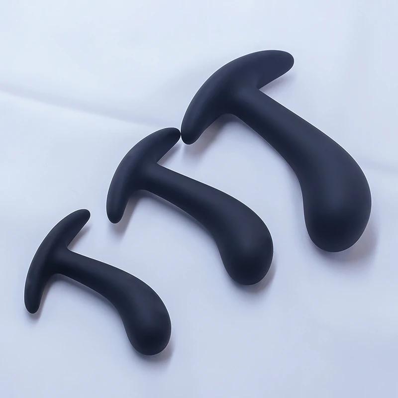 Thumb Shaped Silicone Anal Plug for Woman Men 3 Sizes Butt Plug Anal Dildos Analplug Sexy Toys Adult Toys Anal Toys Sex