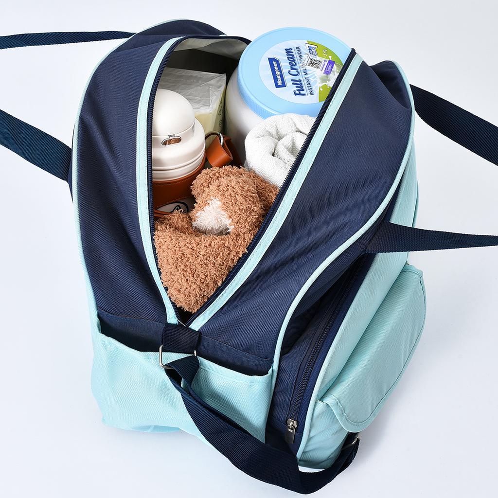 Fashion Mommy Bag Four Piece Set Small Daisy Pattern Large Capacity One Shoulder Mommy Bag Multi Functional Diagonal Diaper Bag