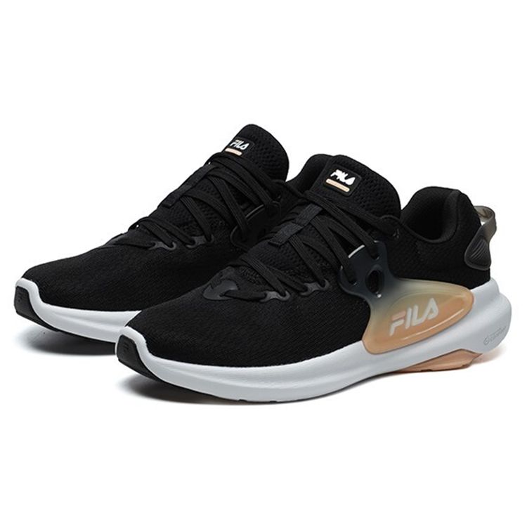 FILA Athletics Morden Chic Lightweight Comfortable Fabric TPU Low-Top Training Running Shoes Women sneaker Black A12W122105FBK