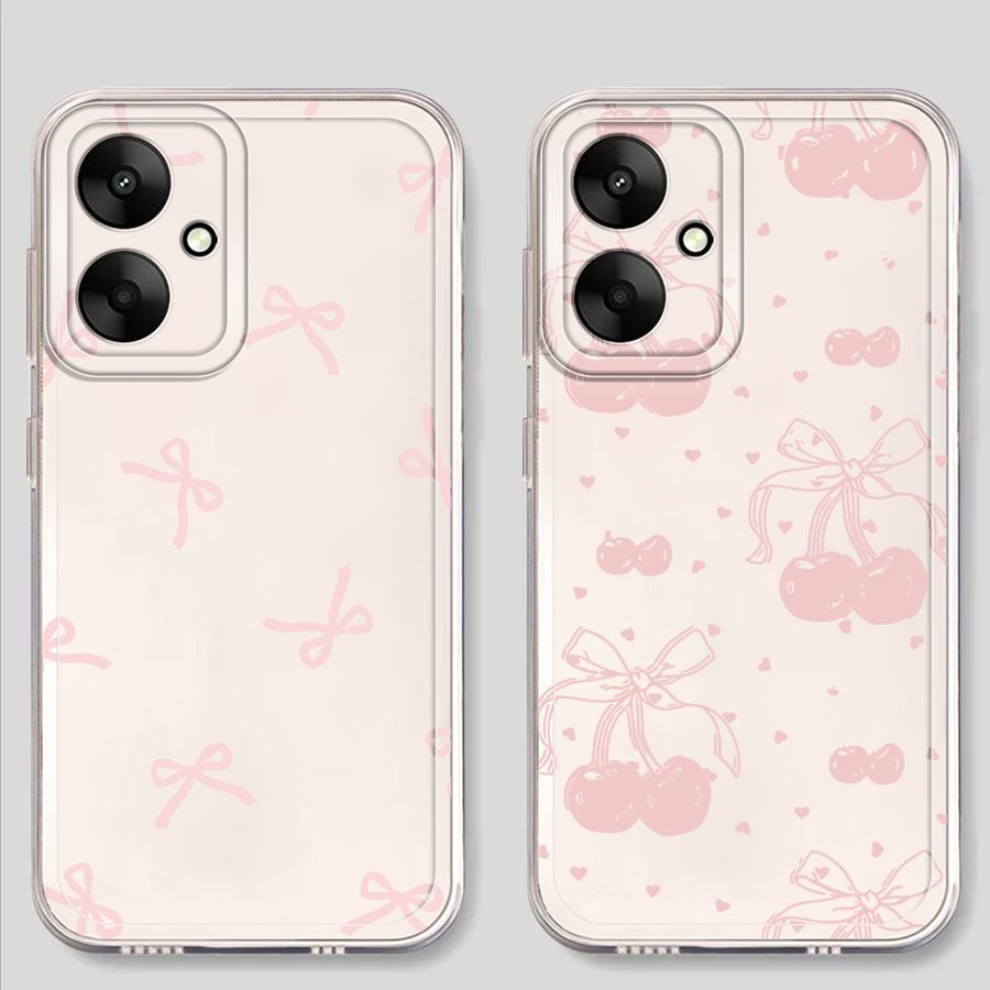 Phone Case for Xiaomi Mi 11T Pro 11 Lite Soft Phone Cover Cartoon Bow