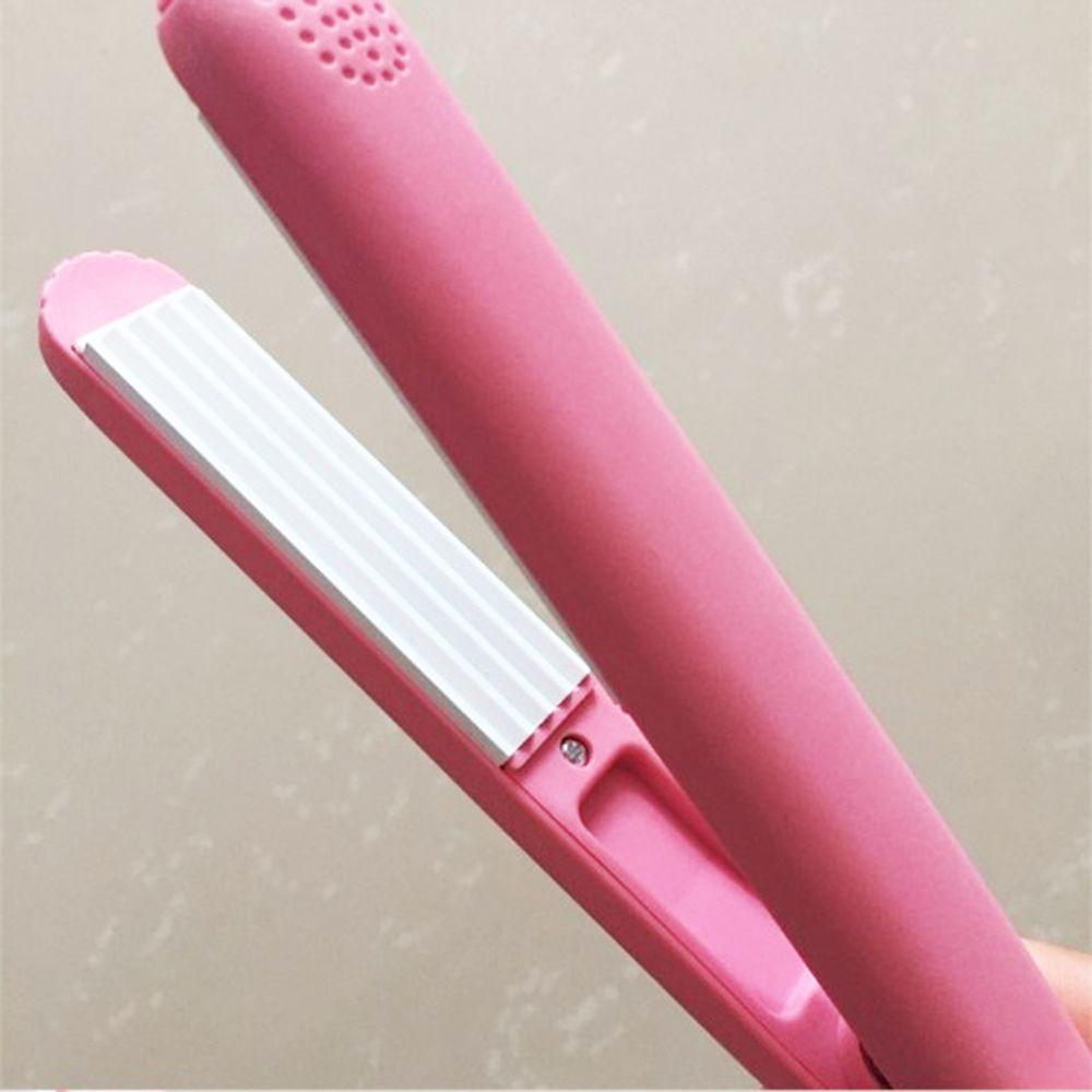Tool Travel Curling Corrugated Iron Ceramic Straightener  Corrugation Hair Crimper Mini Portable