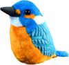 ZHONGXIN MADE Kingfisher Plush Realistic Fluffy and Soft To the A Waterside Interior Gift Toy, Feather-Like, 25cm, Touch, Jewel, Decor, Collection,