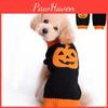 Halloween Small Dog Clothes Pet Sweater Warm Pumpkin Coat For Cute Puppies