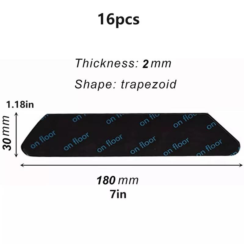 Dual Sided Washable Removable Rug Stopper Non Slip Adhesive Prevent Curl for Hardwood Floors Grip Carpet Corners