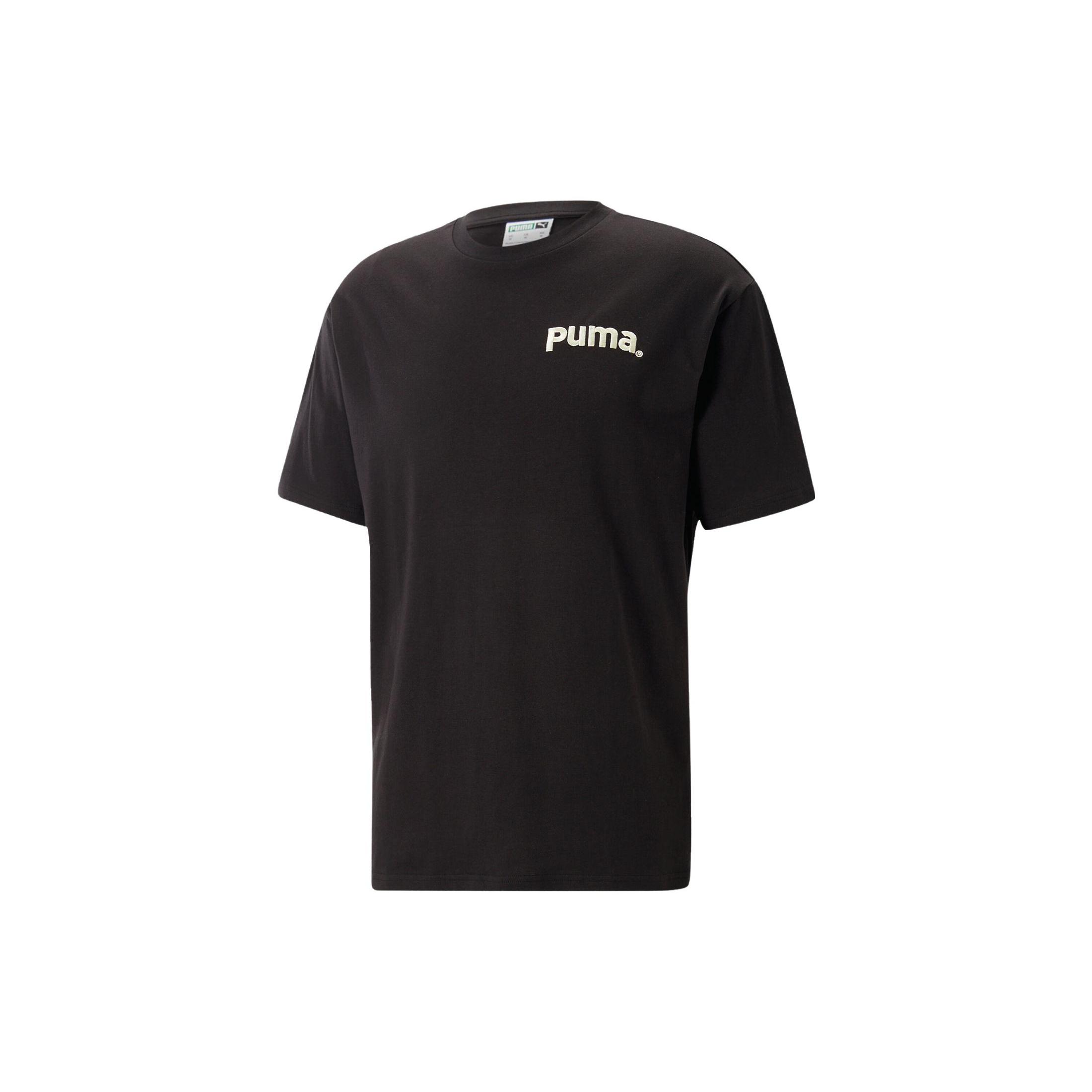

New PUMA T Shirts Men s Black 622536-01 M