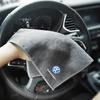 Valve Stems Caps Car Cleaning Brush Clean Tool Wash Microfiber Drying Towel For Volkswagen VW Golf 7 MK7 MK6 Tiguan Polo CC Jett