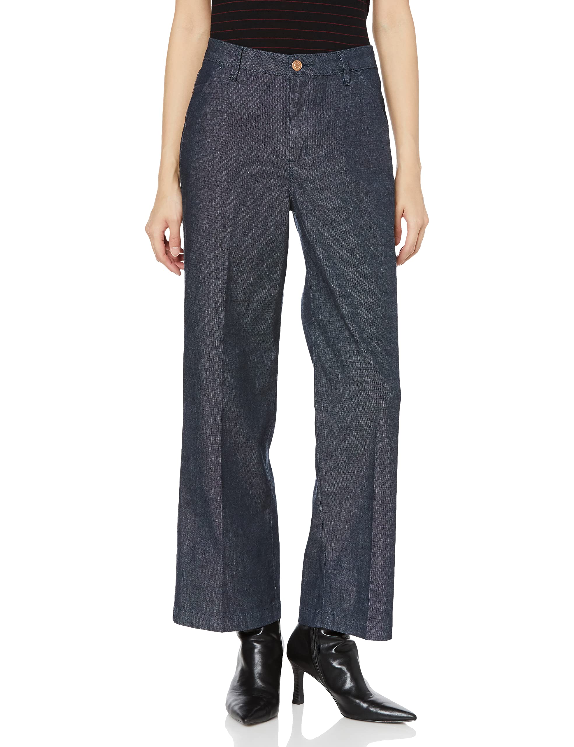 

C Seventeen LACHIC Casual Индиго Размер L Широкие брюки, CL005, Женские, Синие,