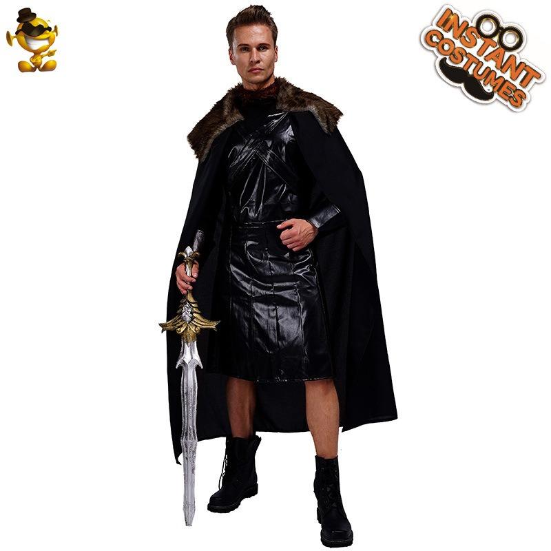 Halloween Erwachsener mittelalterlicher europäischer Ritter Krieger Partykostüm Bühnenauftrittskostüme Cosplay