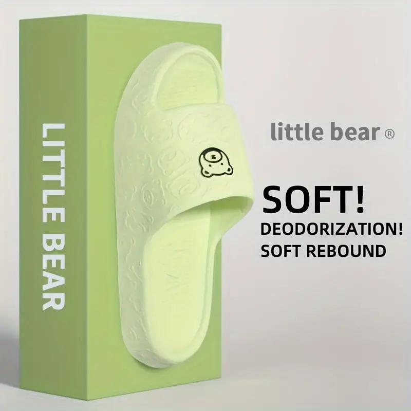 

Тапочки для женщин, милые домашние тапочки с героями мультфильмов для пар, крутые тапочки для мужчин, которые можно носить снаружи 38-39 зелёный