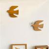 Handcrafted Wood Swallow Wall Hanging Plaque Bird Sculpture Ornament For Living Room Bedroom And Office Decoration Gift