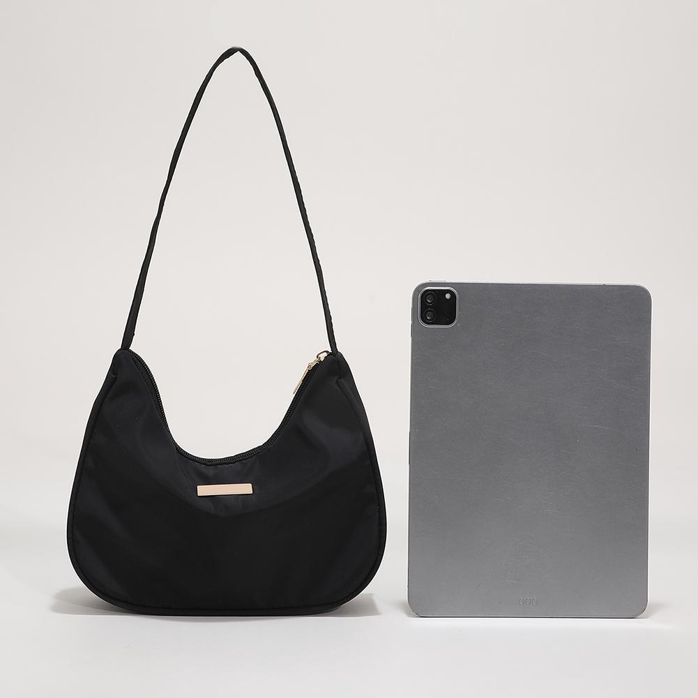 💰Koupit online Women Nylon Solid Color Shoulder Bag Zipper Small