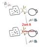 4/2/pcs/set/A/B/diaphragm Motorcycle carburetor repair kit  for Honda Goldwing GL1500SE GL1500 GL 1500 SE 1500SE 1992-2000