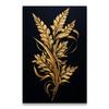 1pcs Canvas Painting Dark Golden Flower Wheat Canvas Painting Decorative Paintings Wall Decor Art Mural Wall Decoration for Home No Frame