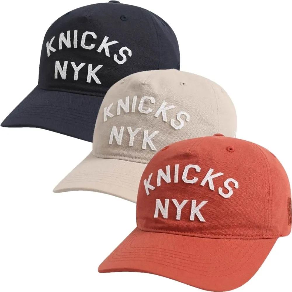 [NBA] NYK Applique 5-Sided Soft Ball Cap Navy