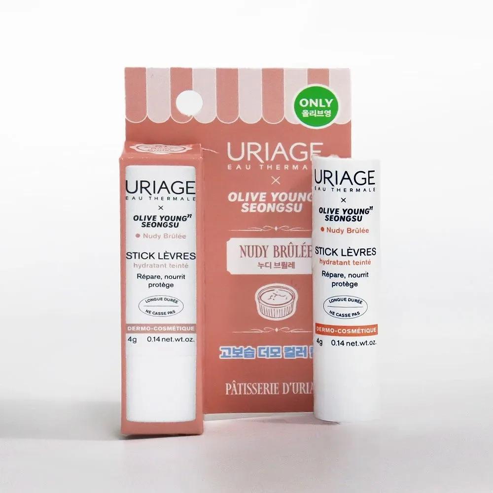 

Uriage Stick Levres 01 Holy Water Nudie Brulee