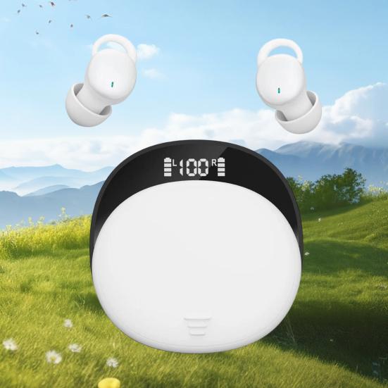 Bluetooth-compatible Earphones Mini Wireless Sleep Headphones Touch Control Ergonomic Comfortable Fit Music Earbuds