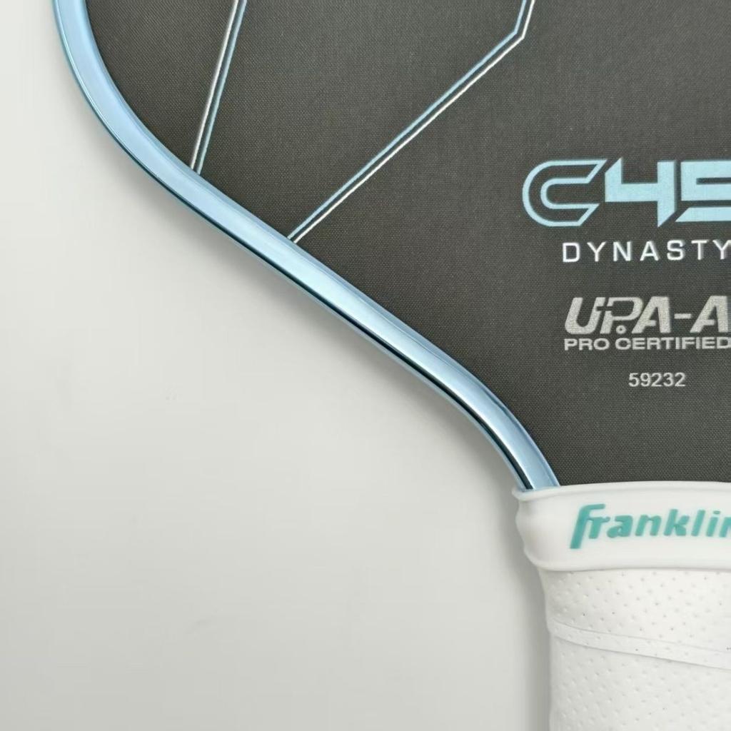 Dynasty C45 16mm Thermoformed Carbon Fiber Pickleball Paddle T700 Raw Carbon Unibody Pro Competition Racket For Advanced Players