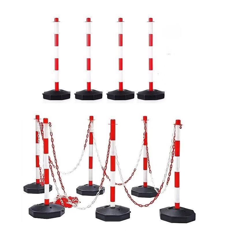 Aokewen Warning Barrier Post with Chain