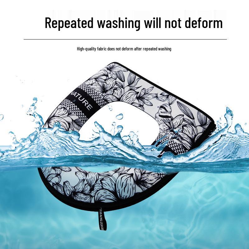 Universal Waterproof Cartoon Toilet Seat Cover - Ancient Style, Thickened, for All Seasons
