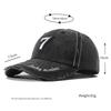 Men‘S Number 7 Embroidered Baseball Cap Women Sun Visor Hat Vintage Washed Cotton Dad Hats For Men Streetwear Snapback Caps