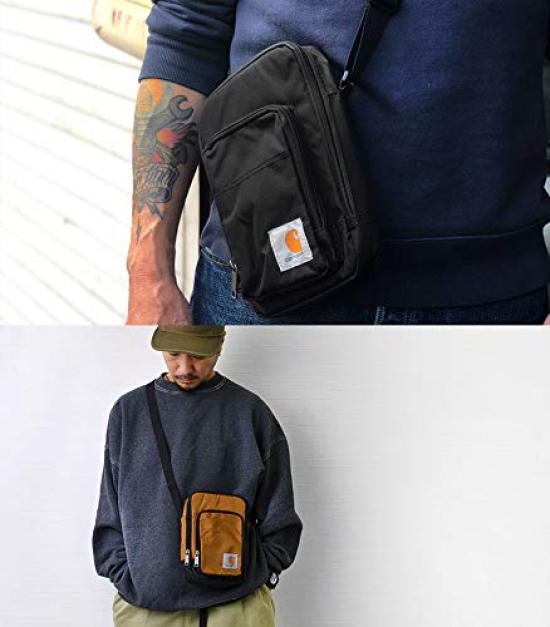 Carhartt Body Bag Brand Black Camo Brown Shoulder Logo One Shoulder Crossbody Work American Casual 220700 [Carhartt] Men's Women's