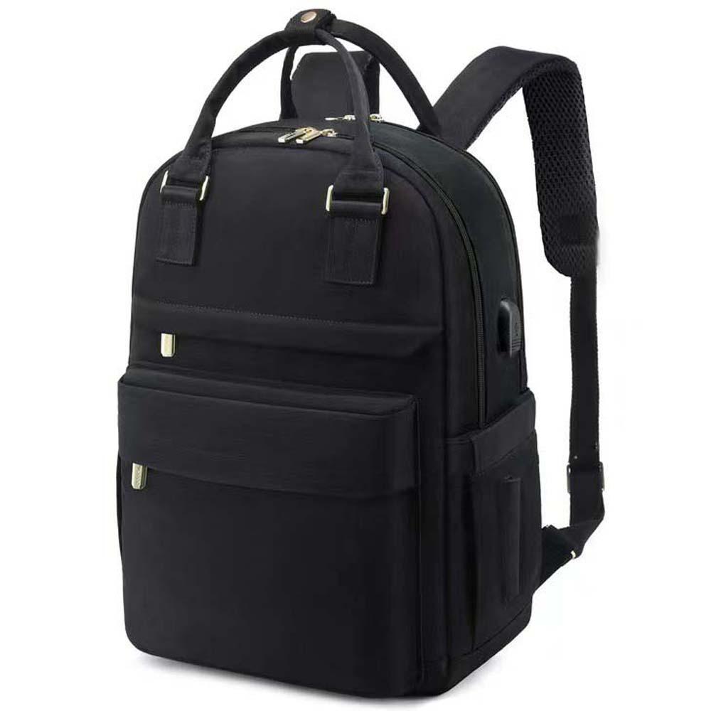 

16-дюймовый дорожный рюкзак для дня, большой вместимости, альпинистская сумка, портативный рюкзак для ноутбука, для улицы чёрный