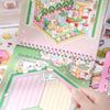PET Miniature Scene Stickers Handmade Visual Stacking Sticker Cute Sticker Book  for Children