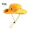 Cute Wavy Brim Sun Hat for Babies Kids Hat, Breathable UV Protection Cap with Adjustable Stylish Daily Outings Wide Brim, Summer Beach Toddlers