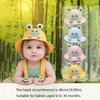 Baby Cotton Bucket Hat New For Kids Spring Outdoor Boys Girls Sun Hat Summer Cute Frog Toddler Children's Fisherman Cap