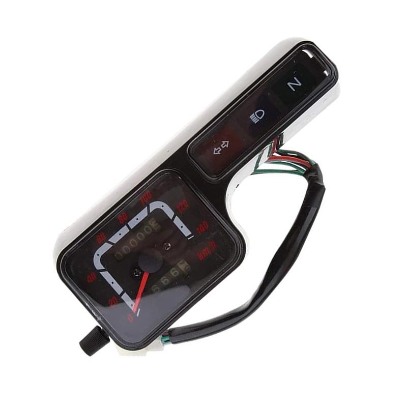 Motorcycle Digital Speedometer Kilometer Gauge Tachometer Assembly For Honda XLR200 For XR250 Motorcycle Parts Accessories