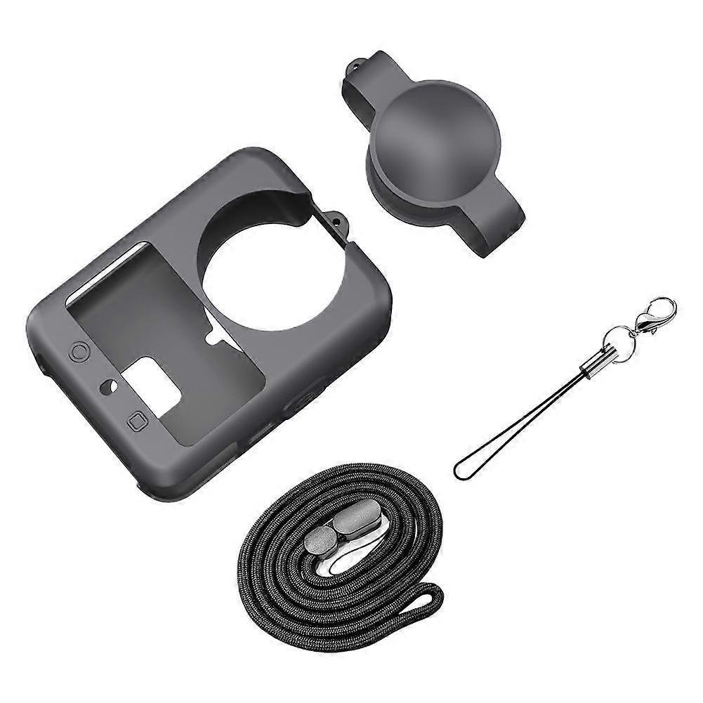 Applicable For DJI Osmo 360 Panoramic Camera Body Silicone Case Sports Camera Protective Cover Sports Camera Accessories