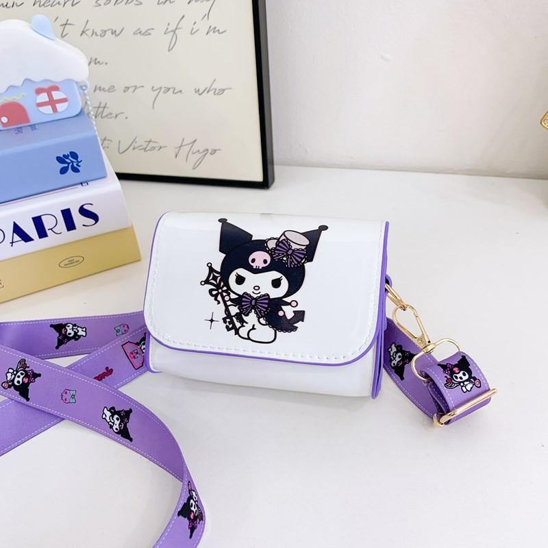 Hello Kitty Girls Mini Shoulder Bag Pu Lightweight Animal Print For Kindergarten