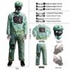 Burnt Zombie Costume Set: Halloween Masquerade Party and Haunted House Props