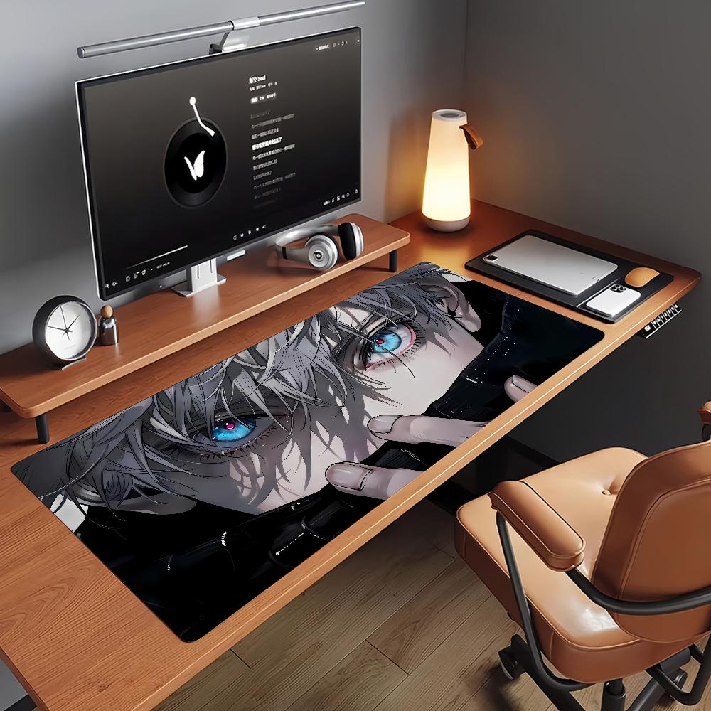 Tappetino Mouse Anime J-Jujutsu K-Kaisen Computer Laptop Gomma Antiscivolo Mouse Mat Mousepad Decorazione per Gamers Tappetino da Scrivania