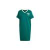 Originals Damen VRCT V-Ausschnitt Kurzarmkleid Collegiate Green IR6042