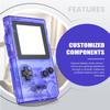 B03B-DIY Reemplazo de Carcasa Para Consola de Juegos Gameboy Pocket Para GBP Carcasa con Kit de Botones Lente de Clase