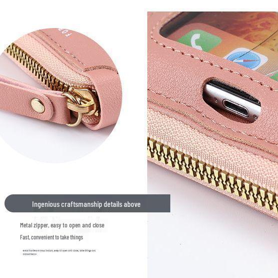 Korean Style Women's Touchscreen Crossbody Phone Bag – Large Capacity, Mini Version