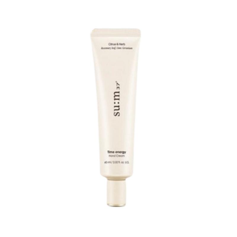 So:m37 Time Energy Handcreme 60 ml / Fermentierte Drei-Blüten- und Panthenol Feuchtigkeitsspendende Handcreme